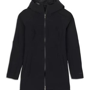 EUC Lululemon Repelshell Rain Jacket Grey Size 4